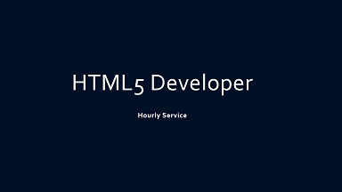 HTML5 Developer